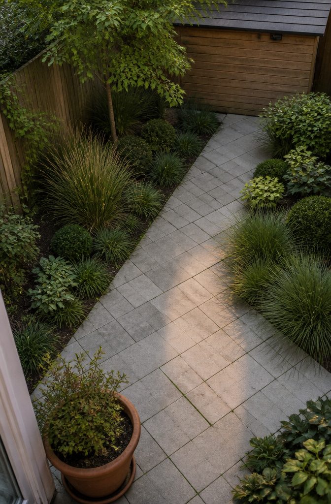 How to Design a Small Garden Space: 20 Ideas That Work 9 Curved garden path winding between planted borders