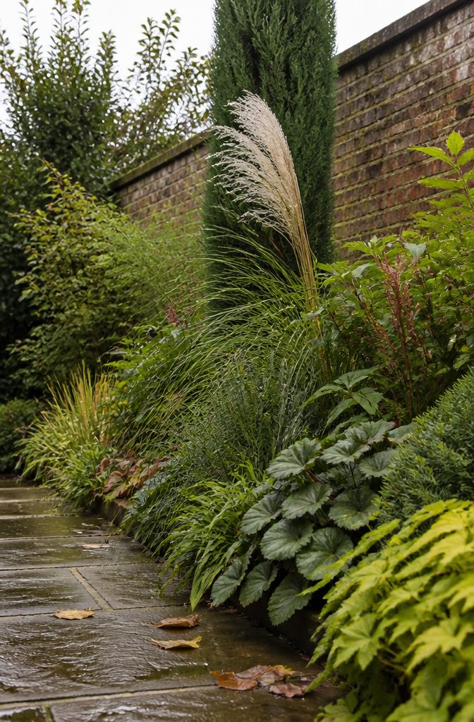 How to Design a Small Garden Space: 20 Ideas That Work 5 Garden bed with a small tree, mid-height plants, and low ground cover