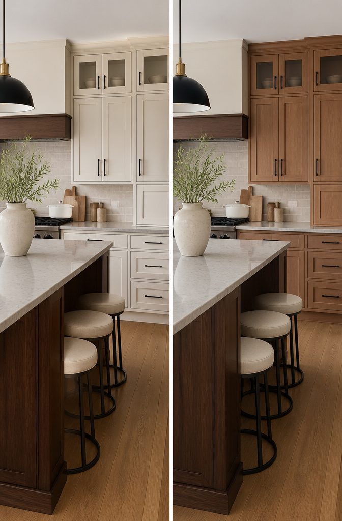 20 Kitchen Cupboard Ideas to Refresh Your Space in 2026 3 Kitchen featuring cabinets in a muted neutral tone.